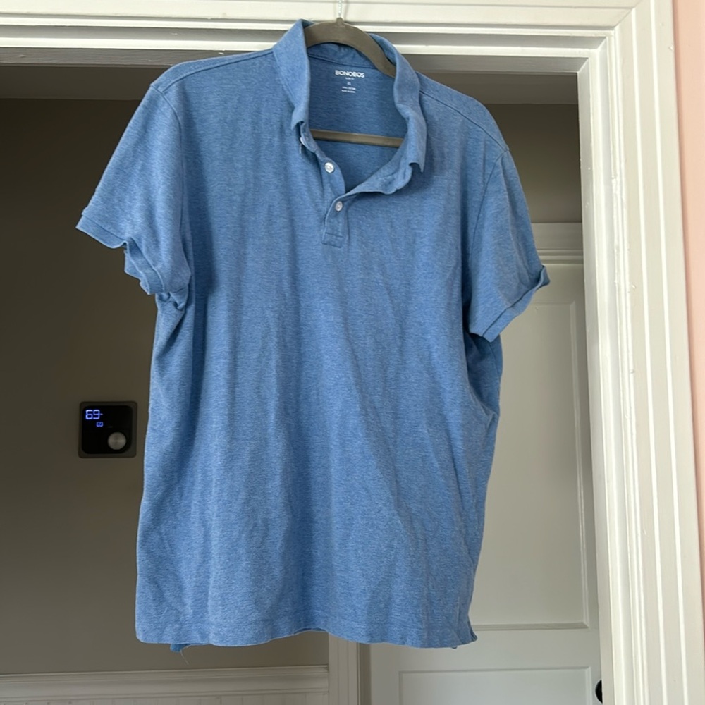 Bobobos slim fit blue polo